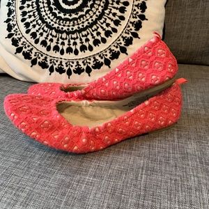 Pink American Eagle Cloth Flats Size 9